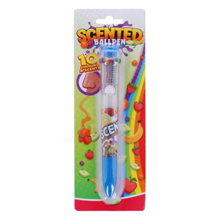Toi-toys penna a sfera grande 10 colori e profumi | 6 pezzi