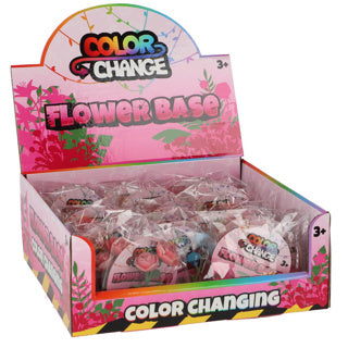 Flowers color change 36 pieces assorted | 36 pieces