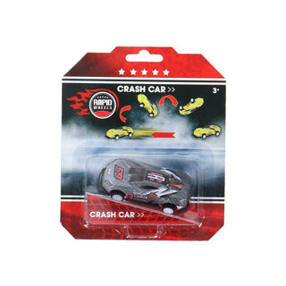 Ráponas rápidas Crash Car con fricción y 360º Spin y Salto Surorti