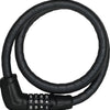 Candado de cable en espiral Abus tresorflex 6615c 120 15 scll