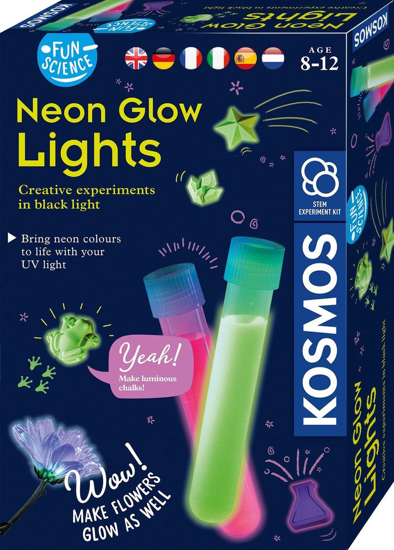 Cosmos Neon Glow Experiments