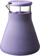 Caraffa in vetro Qdo - con custodia in neoprene - per tè sfuso - 1,2 litri - viola