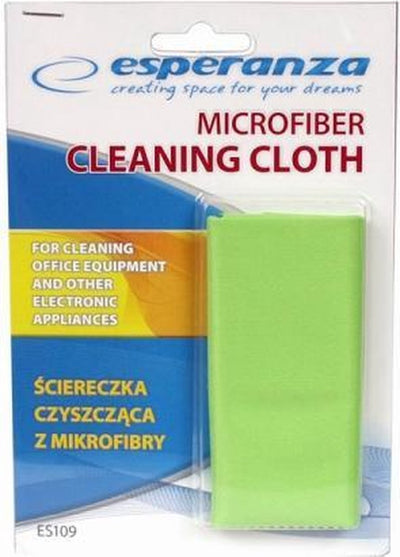 Esperanza droge microfiber microvezel schoonmaakdoek reinigingsdoek beeldscherm lens bril doekje | dust-free | antistatisch