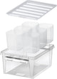 Smartstore - classic 15 opbergbox 14 liter met 6 vakverdelers - polypropyleen - transparant