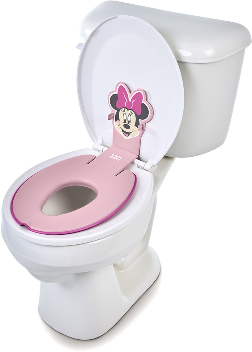 Bright Starts Riduttore WC Minnie Mouse Flip Sit - - a partire da 18 mesi