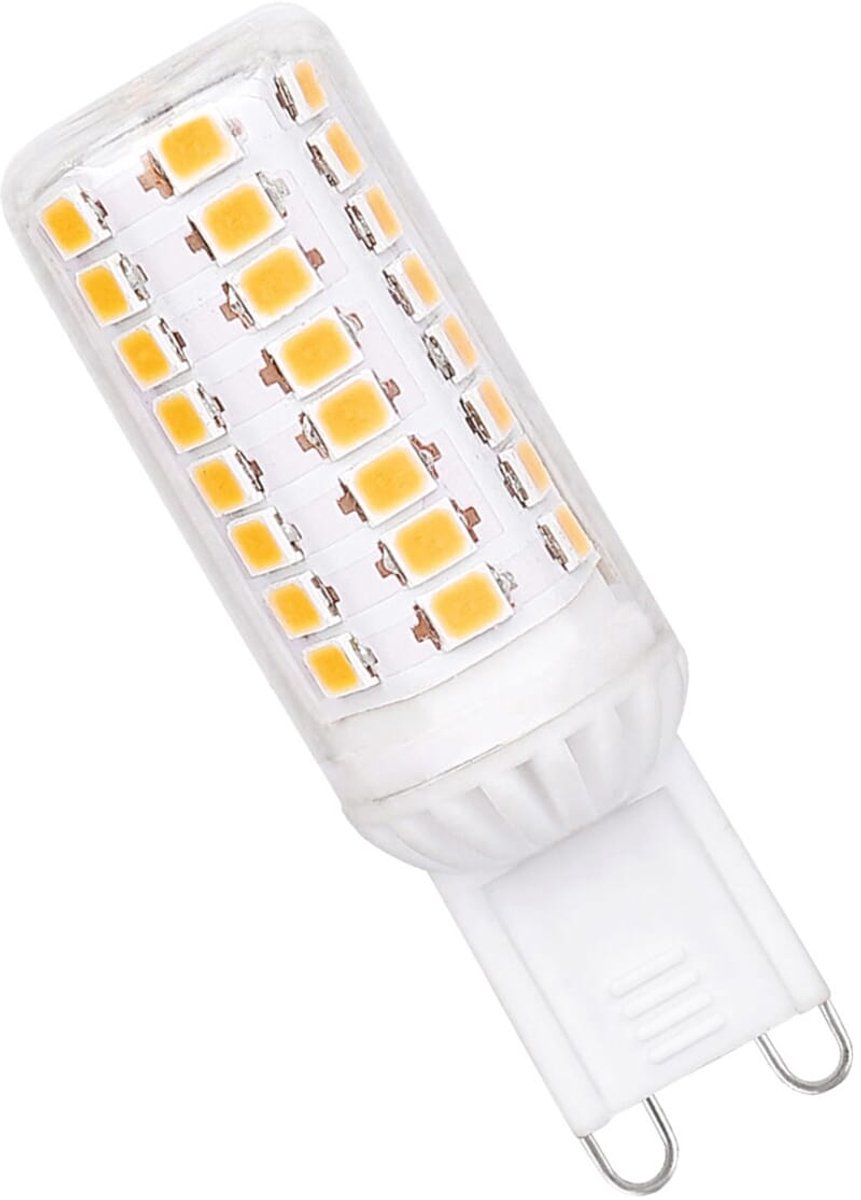 Lámpara enchufable LED Spectrum G9 4,5W - 230V - 540 lúmenes - blanco cálido 3000K - luz acogedora - energéticamente eficiente