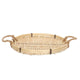 Vassoio Hbx natural living con manici ø35xh4cm