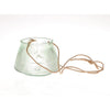 Lanterna sospesa Hbx natural living linee ø11xh15cm verde