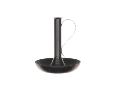 Hbx natural living candelabro metal d20.0h23.0 negro