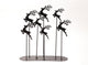 HBx colibrì deco natural living 28x10x30 cm nero