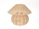 Hbx natural living lantaarn riet in lampvorm 26,5x22cm