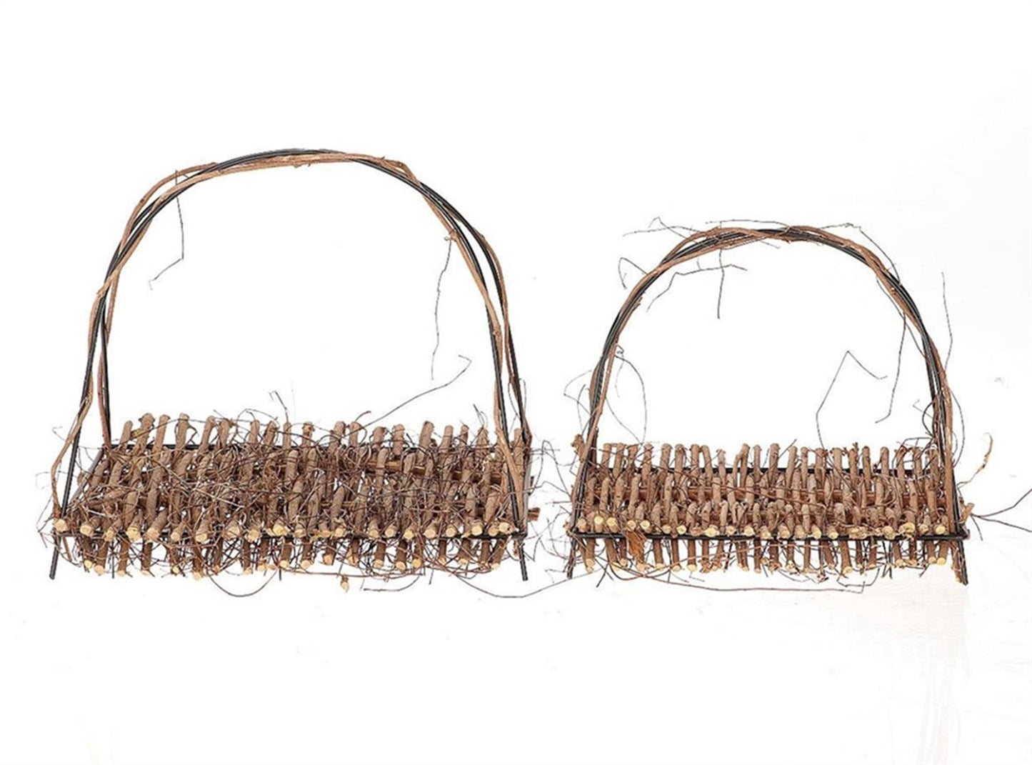 HBx natural living cuenco decorativo natural 2 piezas