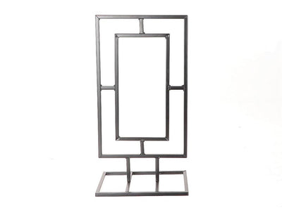 Cornice HBx natural living metallo doppio rettangolo