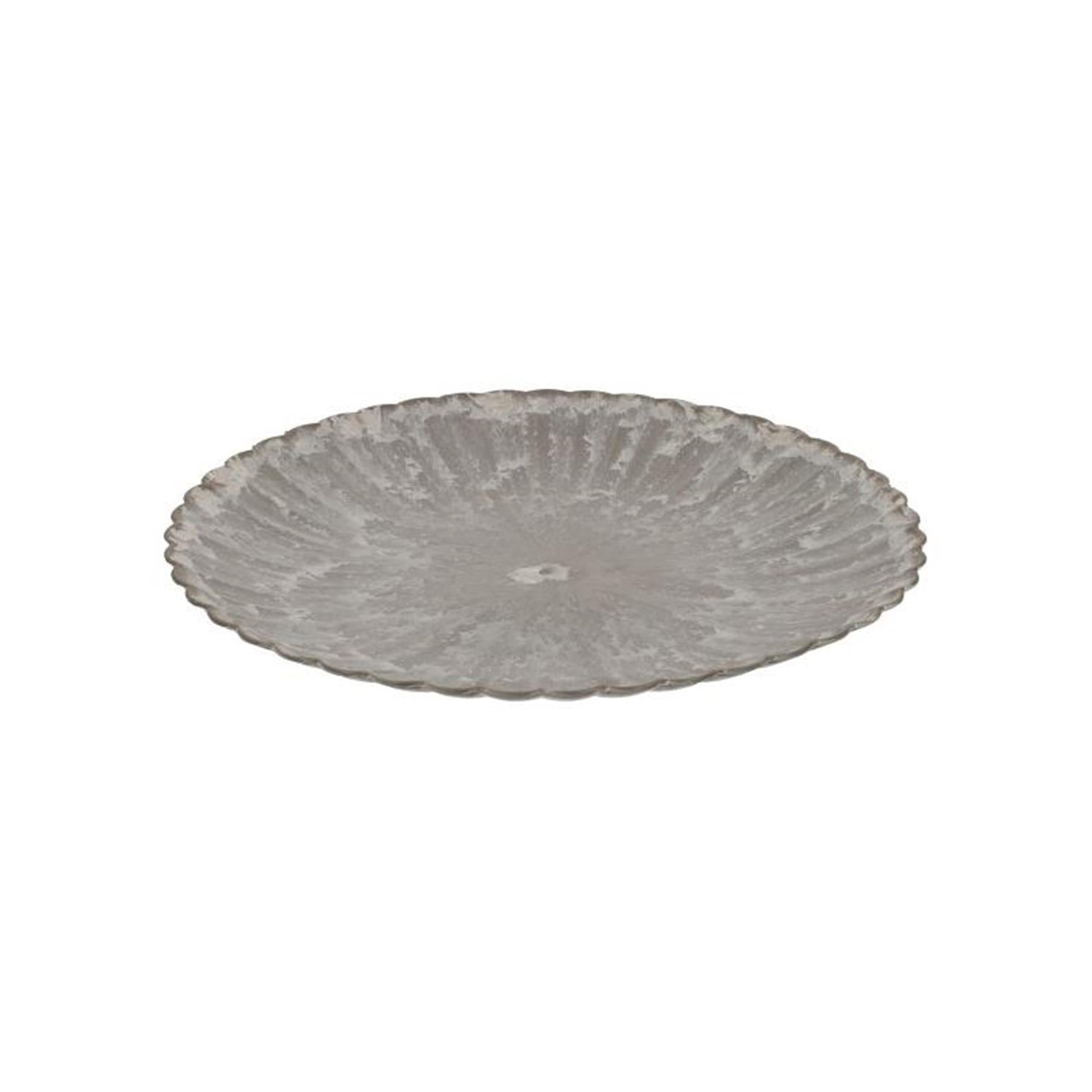 Hbx natural living placa base de melamina acanalada 33cm marrón
