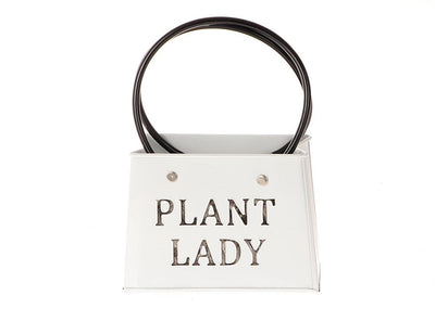 HBx vaso da fiori vivente naturale in metallo plantlady