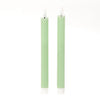 Hbx natural living dinerkaars led vlam 24.5cm groen