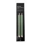 Hbx natural living dinerkaars led vlam 24.5cm groen