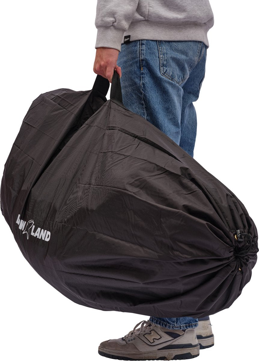 Borsa da volo per esterni Lowland - nera - 75 litri
