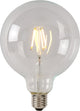 Lucide g125 class b - filament lamp - ø 12,5 cm - led dimbaar - e27 - 1x7w 2700k - transparant