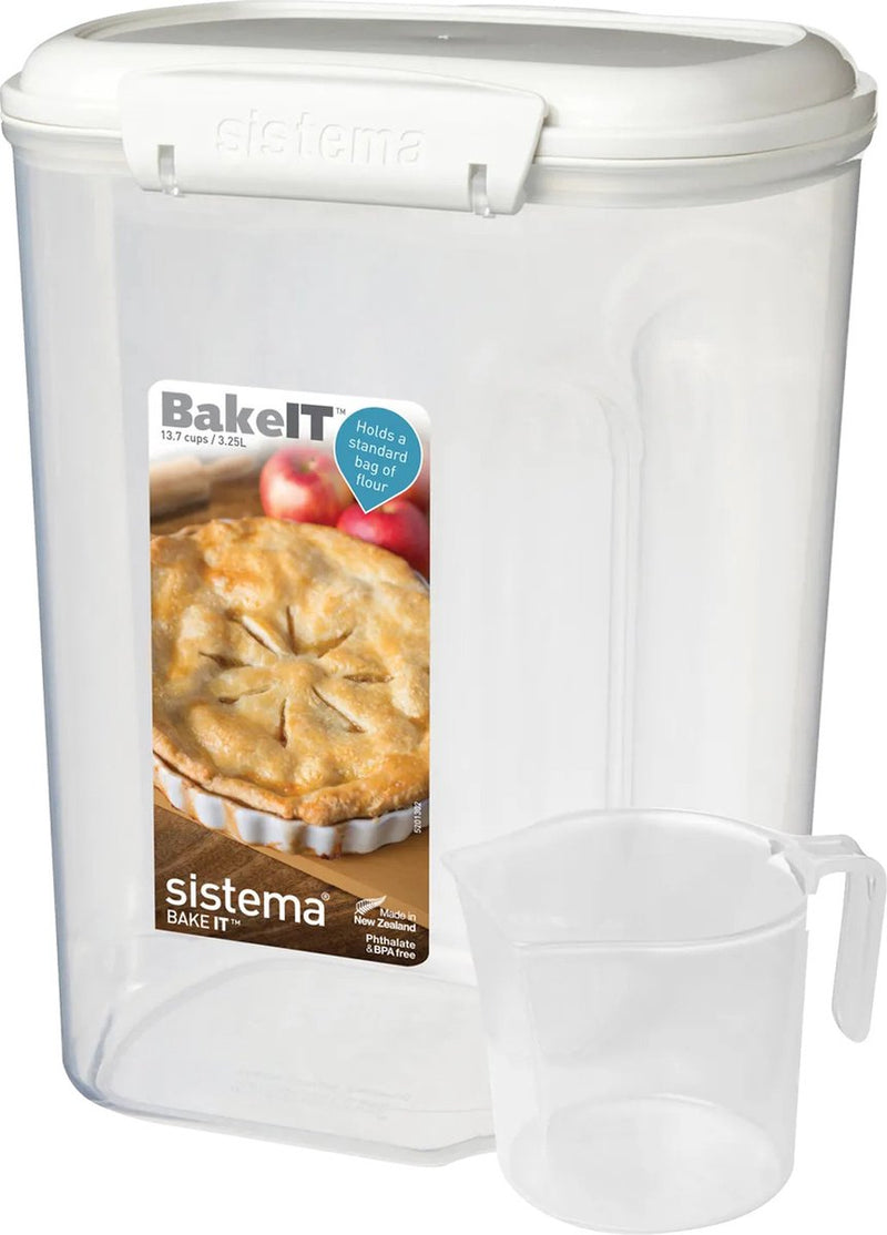 Sistema bake it contenitore con misurino 230x176x132mm (3,25ltr)