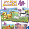 Ravensburger Jigsaw Puzzle Mis primeros rompecabezas 4in1 Familias de animales de granja