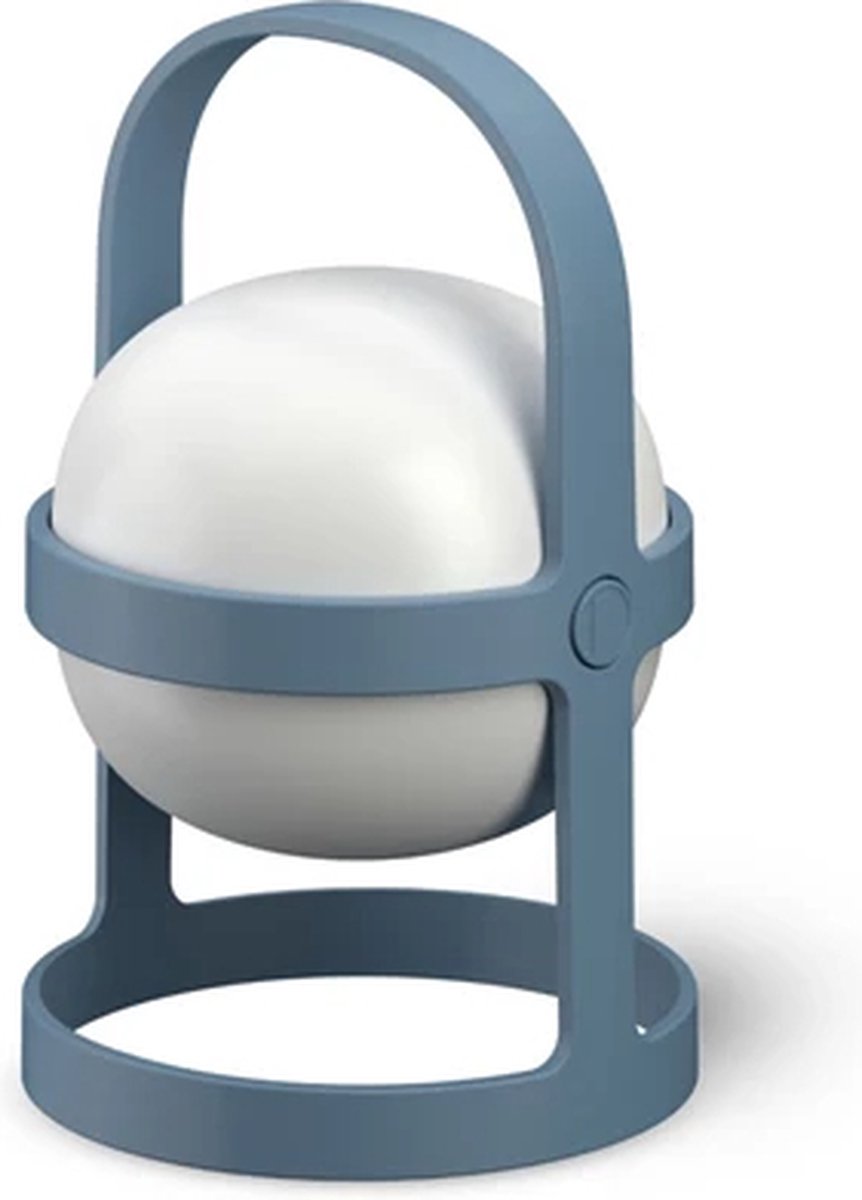 Rosendahl soft spot solar tafellamp h25cm recyled plastic sky blue