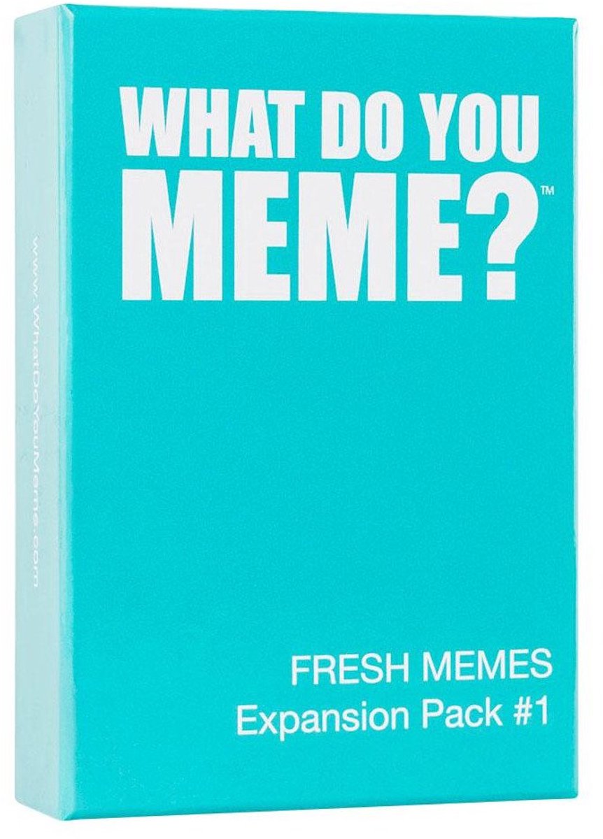 Megableu cosa fai meme? pacchetto di espansione inglese - espansione - gioco di carte - giochi per adulti - meme freschi