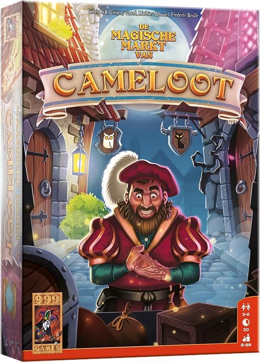 999games 999 giochi - il magico mercato di cameloot - gioco di carte - semi-cooperativo
