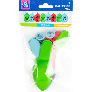 Palloncini a tema della fattoria