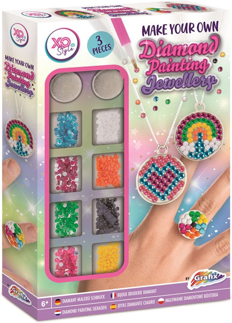 Grafix hace sus propias joyas de pintura de diamantes