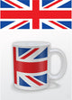Pyramid union jack mug
