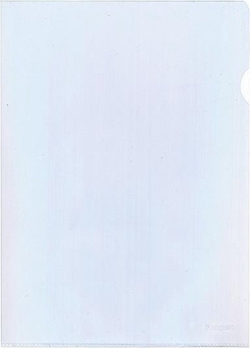 Carpeta en L Kangaro a4 - pp 140 micras - transparente como el cristal - 100 piezas - k-34020