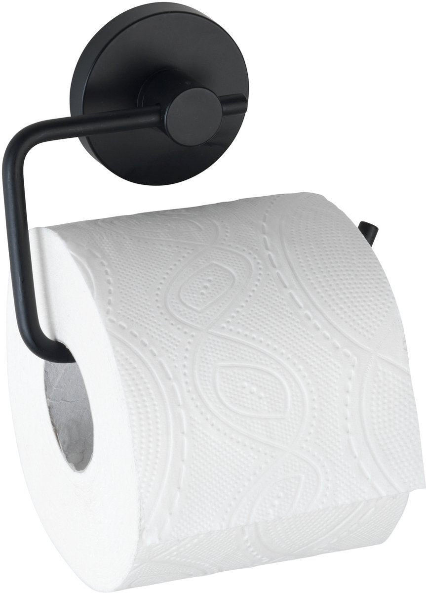 Wenko 1069603 - papel higiénico vac.loch.milazzo negro. | 1 pieza