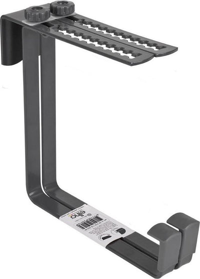 Elho barcelona haken metaal 21 - accessoires voor balkon buiten - ø 22.0 x h 19.0 cm - antraciet