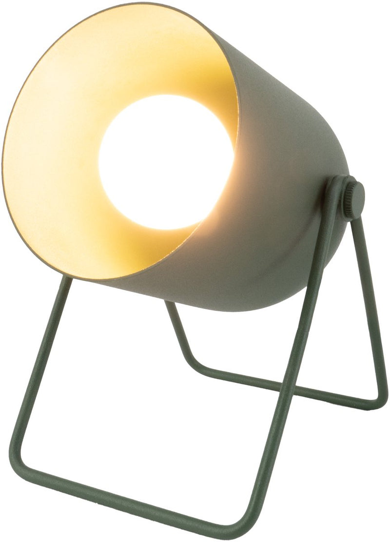 Lampada da tavolo Eglo Tilston - e14 - 14,5 cm - verde - inclinabile
