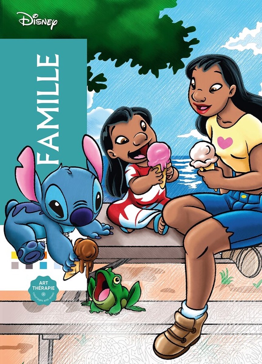 Hachette Heroes Disney Coloriages Mystères Family - Libro da colorare per numero