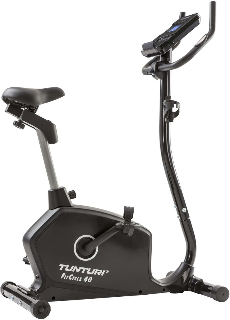 Bicicleta estática Tunturi fitcycle 40i - bicicleta estática - bicicleta estática para el hogar - Bluetooth - 16 niveles de resistencia - 23 programas - sensores de frecuencia cardíaca - incl. aplicación gratuita