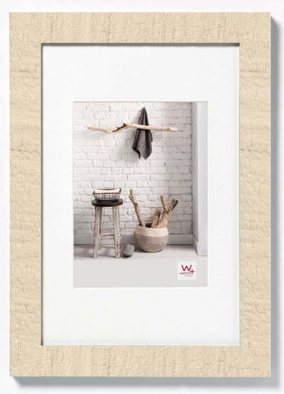 Casa Walther - cornice in legno - misura foto 50x70 cm - bianco