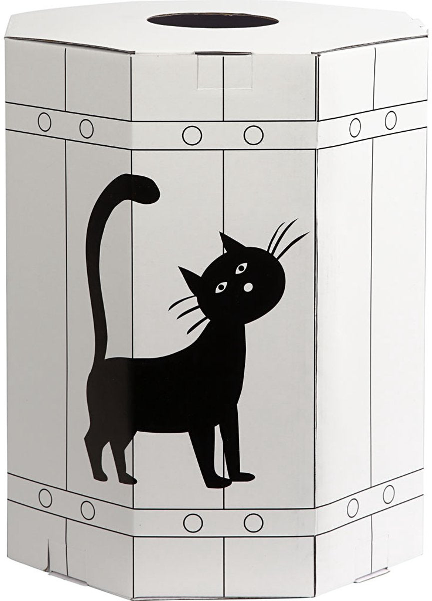 Creativ company barrel, h: 39 cm, black, 1 piece