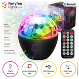 Partyfun lights bluetooth party luidspreker colour changing - afbeelding 2