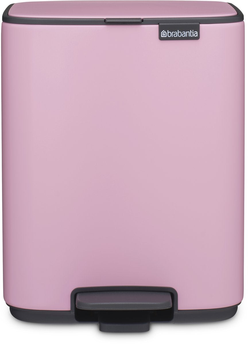 Brabantia bo pedaalemmer - 7 liter - lilac pink