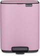 Brabantia bo pedaalemmer - 7 liter - lilac pink