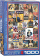 Eurographics - poster vintage della prima e della seconda guerra mondiale [poster vintage della seconda guerra mondiale] - 1000 pezzi 48×68 cm (l×a) - puzzle