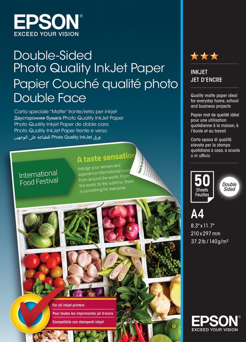 Papel epson c13s400059 50 hojas