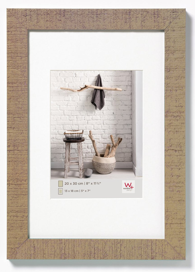 Walther home - houten lijst - fotoformaat 60x90 cm - beige bruin