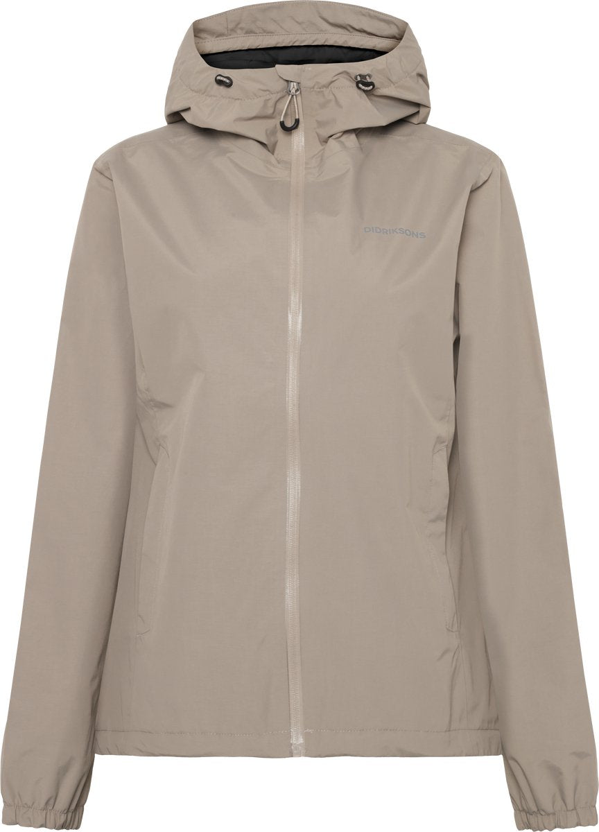 Giacca outdoor da donna Didriksons Varja Wns Jkt 2 - marrone cenere