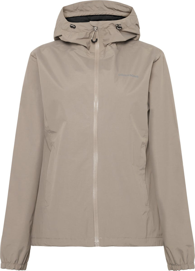 Giacca outdoor da donna Didriksons Varja Wns Jkt 2 - marrone cenere