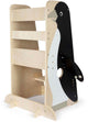 Penguin selvaggio Torre di apprendimento in legno di piccoli piedi, 92 cm