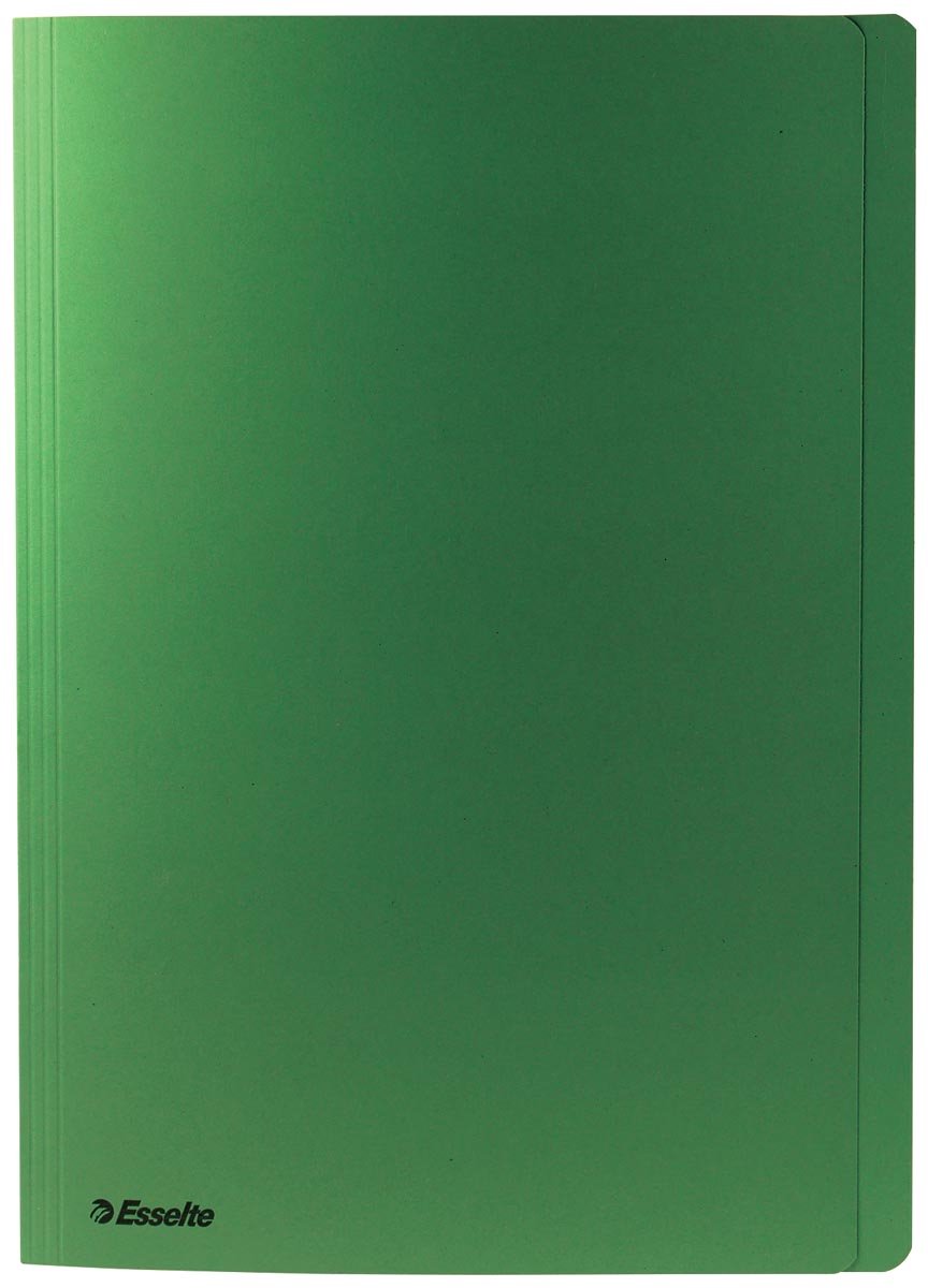 Cartella file Esselte formato verde folio