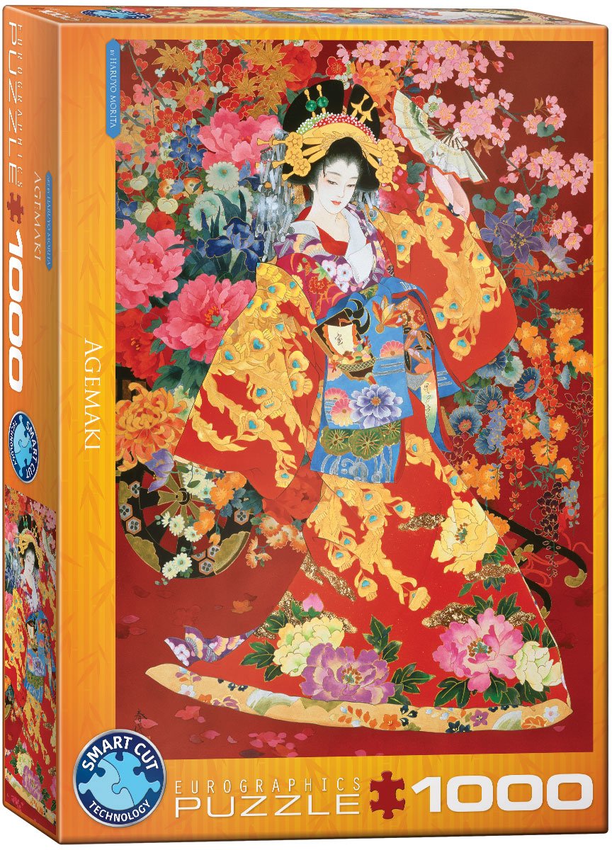 Eurographics - agemaki - haruyo morita - 1000 pezzi 48×68 cm (l×a) - puzzle